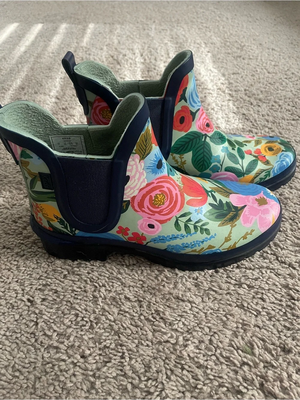 Keds Rifle Paper Co Rowan Chelsea Rain Boot